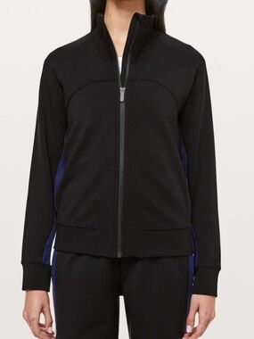 lululemon athletica Black Zip-Up track jacket
